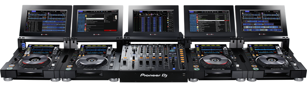 Pioneer CDJ-TOUR1 Tour System Multi-Player and Pioneer DJM-TOUR1 Tour System Digital Mixer Package