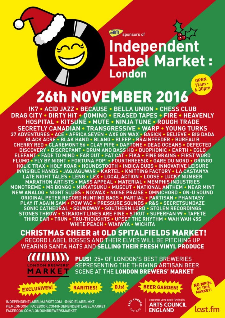 Independent Label Market - 2016-full-line-up