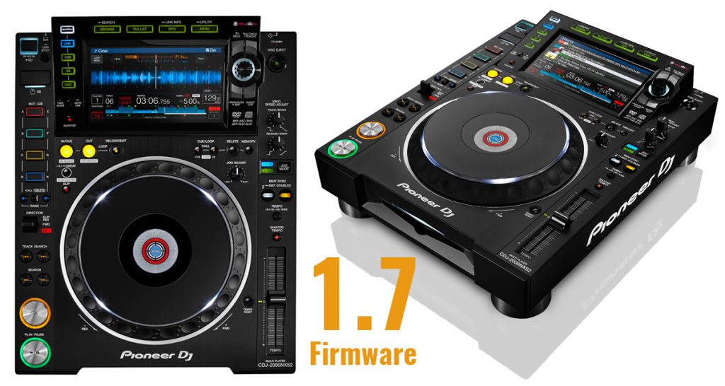 Pioneer CDJ-2000NXS2 1.7 Firmware Update