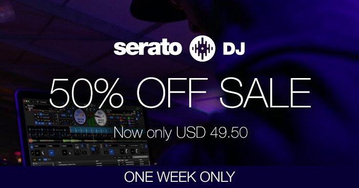 50% off Serato DJ for one week only