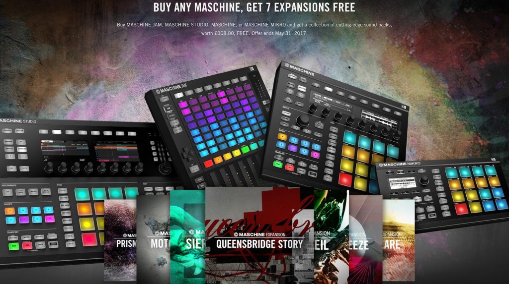 Native Instruments MASCHINE - 7 Free Expansions