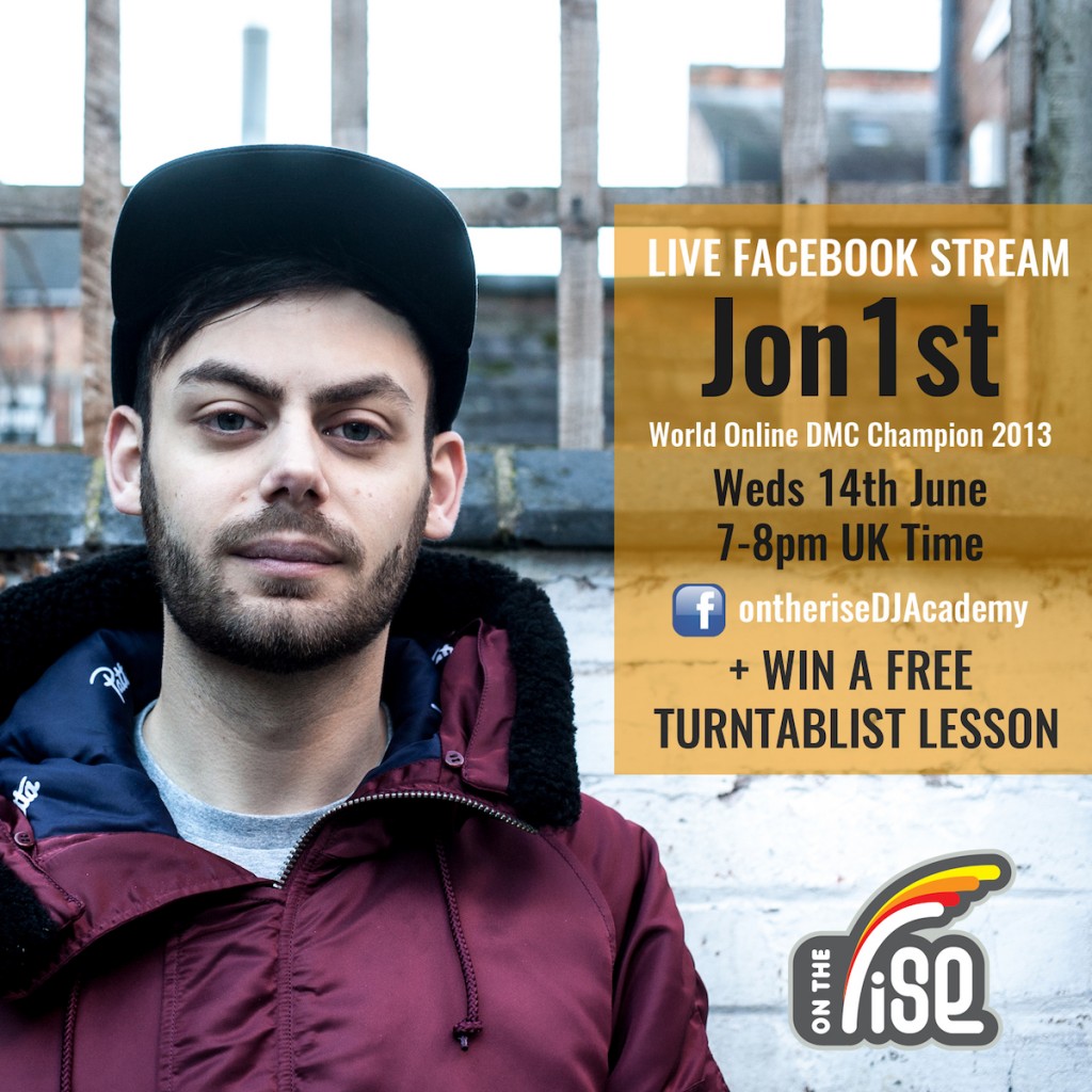 Jon1st - LIVE Facebook Stream + WIN A Lesson!