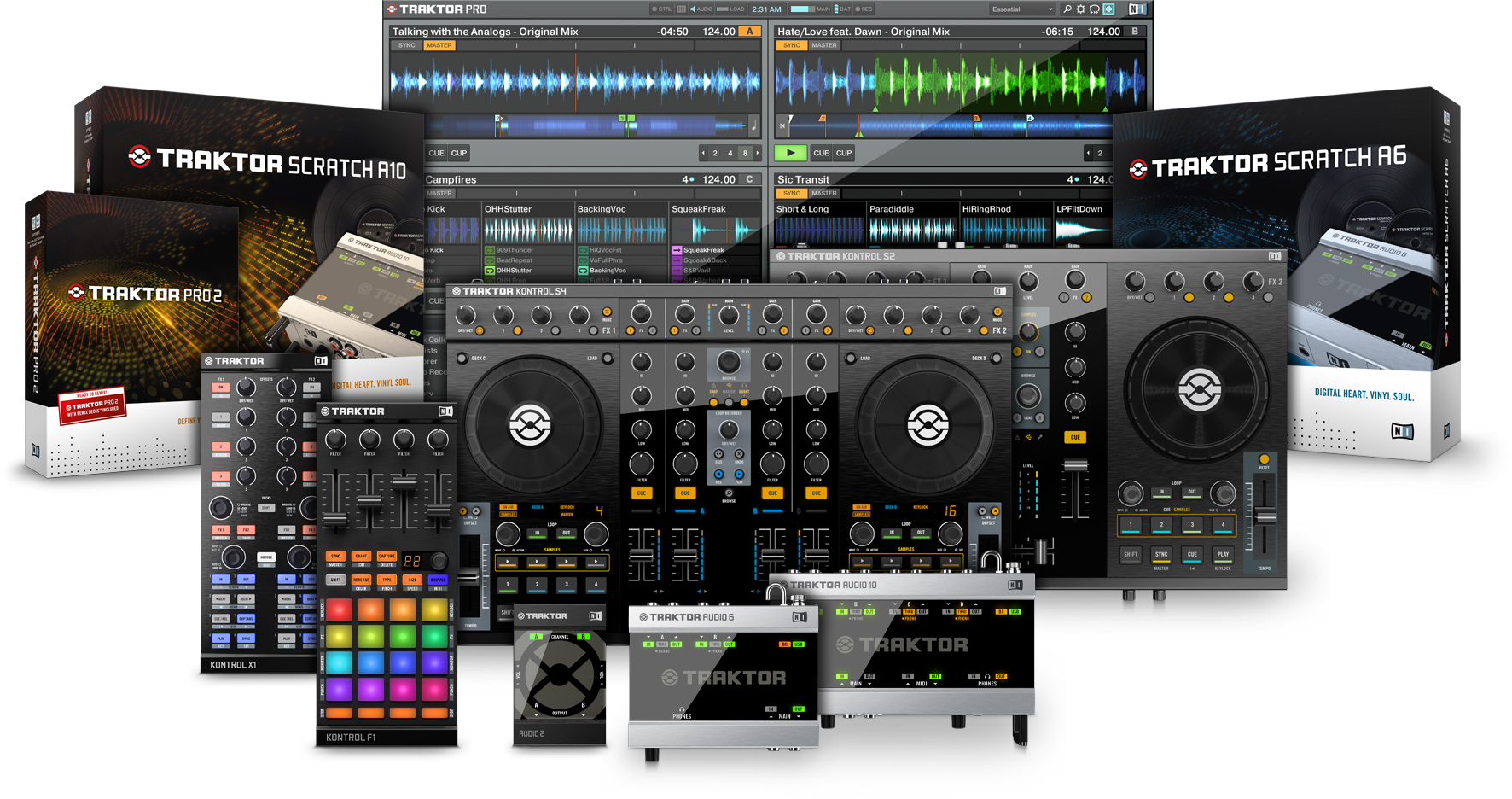 Traktor Native Instruments Family