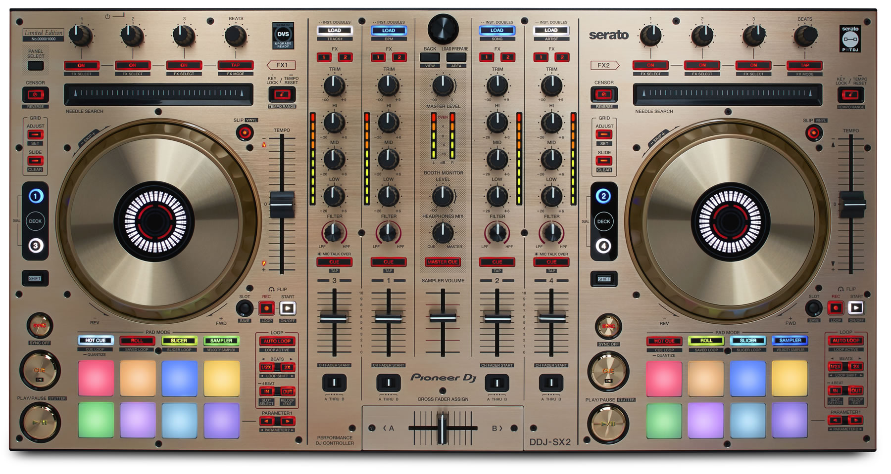 Pioneer DDJ-SX2-N Gold Ltd Edition