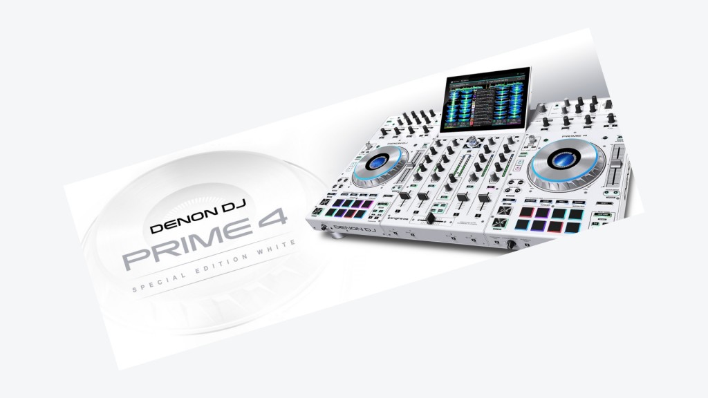 Denon DJ release PRIME 4 White edition – On The Rise DJ Academy